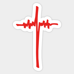 ETERNAL LIFE CROSS Sticker